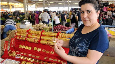 Gelin-damat gerçek, altın sahte!