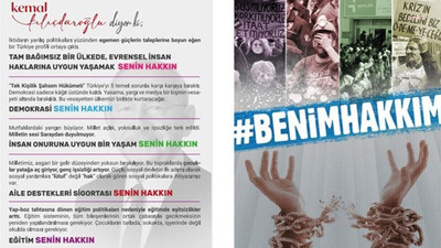 CHP'den 'benim hakkım' broşürü