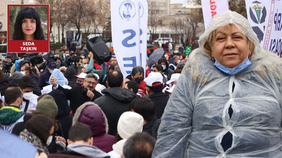 Sağlık çalışanları yağmur altında grevde: Bıçak kemikte