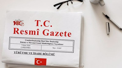 Resmi Gazete'de İçişleri Bakanlığı kararı