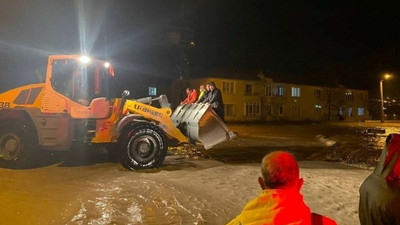 Edirne'de dere taştı, bazı evler tahliye edildi