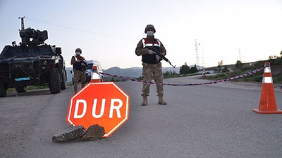 Hakkari’de 11 bölgeye giriş yasağı