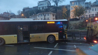 İstanbul’da İETT otobüsleri çarpıştı