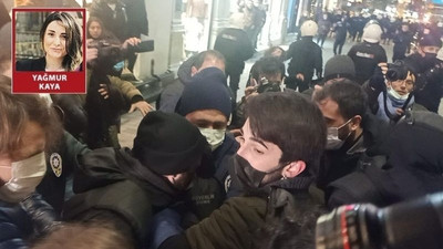 Enes Kara için İstiklal Caddesi'nde bir araya gelen öğrenciler: Hesabı sorulacak