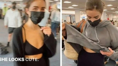 Model Olivia Culpo, 'uygunsuz' giyindiği gerekçesiyle ABD uçağına alınmadı