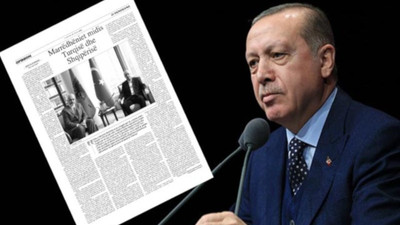 Erdoğan, Arnavutluk'taki yazısında 'FETÖ faaliyetlerinden' şikayetçi oldu