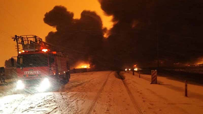 Maraş-Antep'teki petrol boru hattı patladı