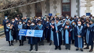 Boğaziçi'nde atanmış rektörün seçilmiş dekanları görevden almasına tepki: Kabul etmiyoruz