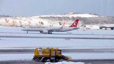 İstanbul Havalimanı'nda tüm uçuşlar durduruldu