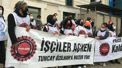 KOD-29 ile işten çıkartılan işçilere destek veren sendikacılara gözaltı