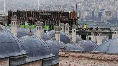 İBB, Süleymaniye Camii'nin önündeki bina için harekete geçti