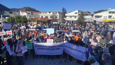 Marmaris'te zam protestosu: Artık yeter