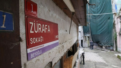 Beyoğlu Zürafa Sokak yıkılıyor