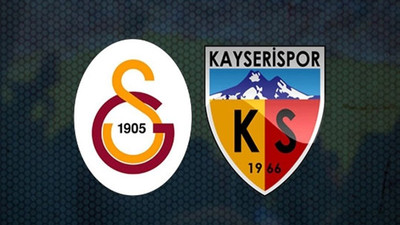 Galatasaray - Kayserispor maçında ilk 11’ler belli oldu