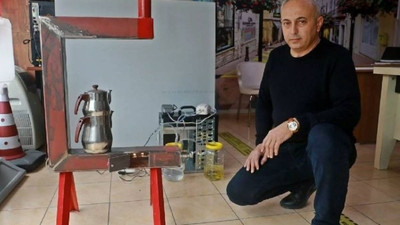 Elektrik faturası zorladı; 1.5 litre benzinle 3 gün ısıtan soba yaptı