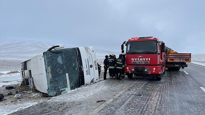 Konya'da tur otobüsü devrildi: 6 ölü, 41 yaralı