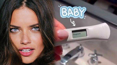 Adriana Lima üçüncü çocuğuna hamile olduğunu duyurdu