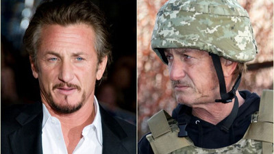 Oyuncu Sean Penn Ukrayna'ya gitti: Penn Rusya'nın saldırısını belgesel yapacak