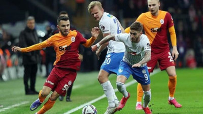 Galatasaray iki kez geriye düştüğü maçı 4-2 kazandı