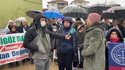 Simav'da Örencik halkı altın madenine karşı çıktı: Altın tabağa konulup yenmiyor