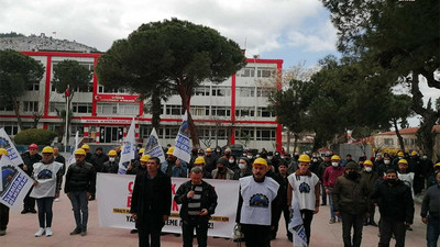 Soma’da madenciler eylemde: Burası Soma Meydanı, acının, gözyaşının başkenti gelin helalleşelim