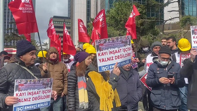 Kayı İnşaat işçileri: ‘Orhun Kartal haczini koşulsuz şartsız geri çeksin’