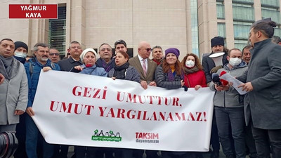 Gezi Davası sonrası açıklama: Gezi'de sokağa çıkan milyonlar nerede?