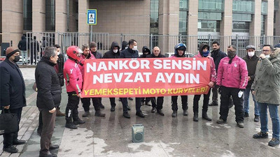 Yemeksepeti işçilerinden Nevzat Aydın hakkında suç duyurusu