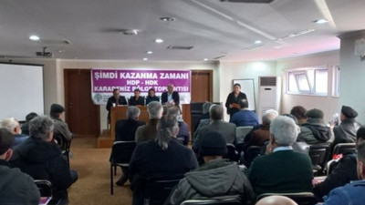 HDK ve HDP Karadeniz'de bölge toplantısı yaptı