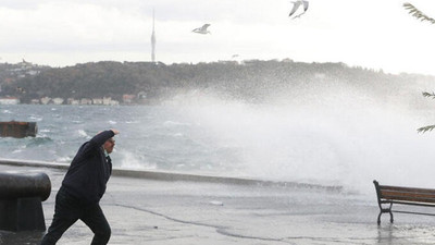 Marmara için 'kuvvetli rüzgâr' uyarısı