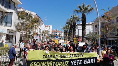 Datça’da ekonomik kriz protestosu: Geçinemiyoruz