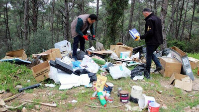 Cennet Koyu'na atık bırakan kişi kargo kolisindeki isim ve adresten belirlendi