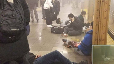 New York metrosunda ateş açıldı