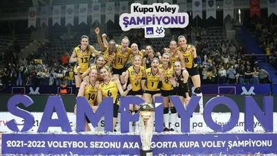 Kupa Voley'de şampiyon VakıfBank