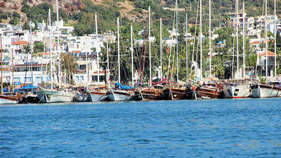 Yatlar Bodrum'da kaldı, çıkış yasaklandı