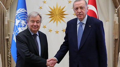 Cumhurbaşkanlığı İletişim Başkanlığı: Erdoğan-Guterres görüşmesinde Rusya-Ukrayna savaşı değerlendirildi