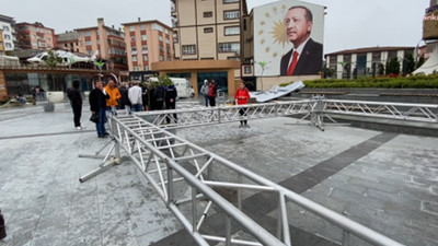 Rize'de 1 Mayıs Platformuna AKP'li belediye engel oldu