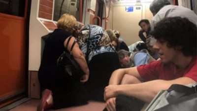 Madrid metrosunda silah sesleri