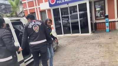 'Rambo Okan' gözaltında: Trabzonspor'un şampiyonluk bayrağını indirmeye çalışmıştı