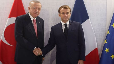 Erdoğan ile Macron arasında telefon görüşmesi