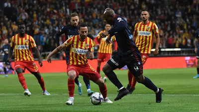 Kayserispor Trabzonspor'u 4-2 yenerek eledi