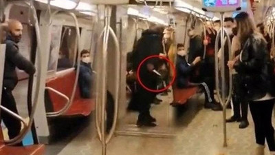 Metroda bıçakla tehditte güvenlik görevlisine 'görevi ihmal' davası