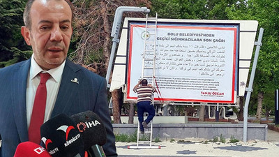 Tanju Özcan 'nefret ve ayrımcılık' suçu işlemeye devam ediyor: Ben bu suçunu işlemeye devam edeceğim