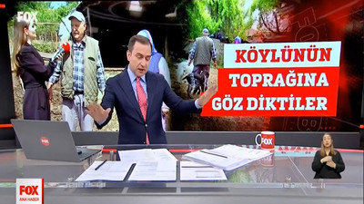 Habere sinirlenen Fox TV sunucusu Selçuk Tepeli, kameraya bardak fırlattı