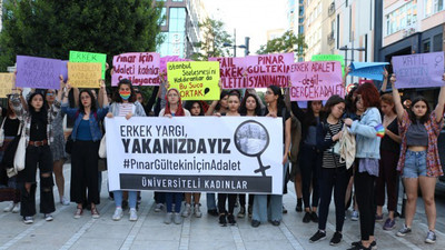 Pınar Gültekin için Kadıköy'de eylem: Erkek yargı bizlere yaşam hakkı tanımıyor