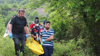 Ormanlık alanda kimliği belirsiz erkek cesedi bulundu