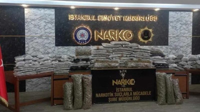 İstanbul'da 120 kilo marihuana yakalandı: 14 tutuklama