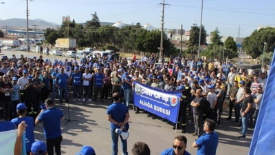 TÜPRAŞ'da işten çıkarmaya karşı eylem: Arkadaşlarımız pazarlık konusu olamaz