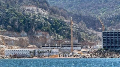 Sinpaş Marmaris’te doğa katliamına devam ediyor