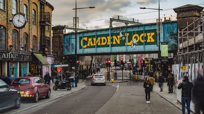 Londra'nın tarihi pazarı Camden Market satışa çıkarıldı